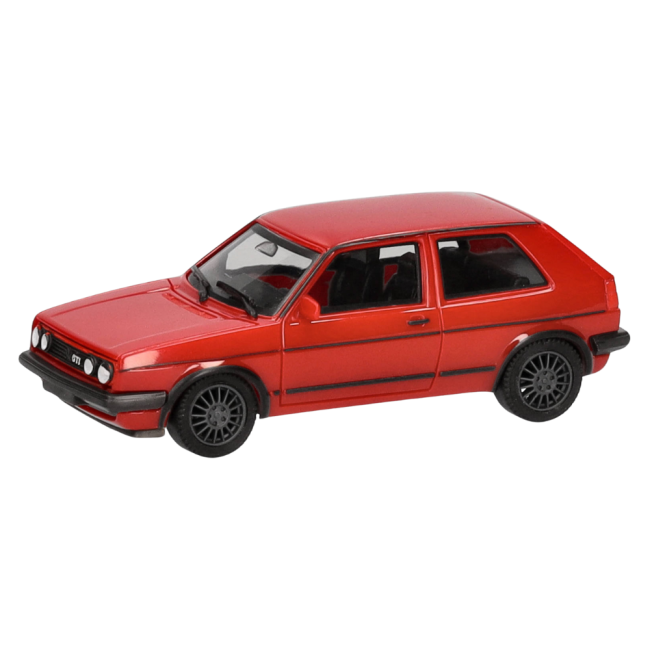 Herpa Volkswagen VW Golf II Gti tornadorot (1:87)
